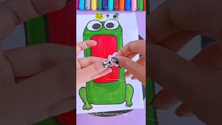 🐸+🪰 #shorts #youtubeshorts #tonniartandcraft #art #satisfying #crafts