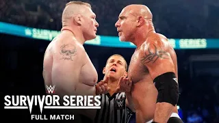 Goldberg vs Brock Lesnar WWE Survivor series 🔥🔥🔥#viral #shorts #trending #youtubeshorts #shortsvideo