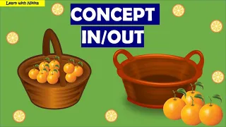 In and Out | Comparison | Preschool concepts | Learn with Nikita | Kindergarten | Kids | Toddler