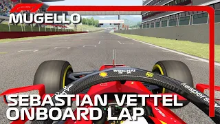 Sebastian Vettel Onboard Lap | 2020 Tuscan Grand Prix