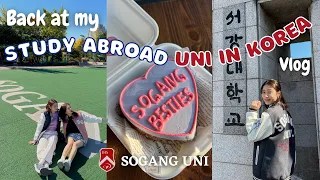 Study abroad in Korea|became a uni student again at Sogang University vlog