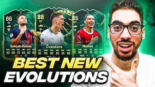 THE BEST *NEW* META EVOLUTION CARDS TO EVOLVE IN FC 24 Ultimate Team SKILL MOVE TRAINING