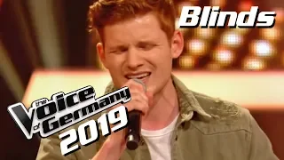 Alec Benjamin - Let Me Down Slowly (Philipp Patt) | The Voice of Germany 2019 | Blinds