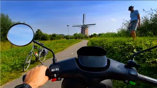 The Best Road to Drive in Rotterdam! (Electric scooter POV)