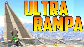 SÚPER MEGA ULTRA HÍPER RAMPA!! INCREÍBLE!! - Gameplay GTA 5 Online Funny Moments