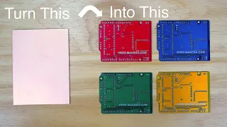 Make professional double-sided PCB in minutes