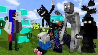 XANS vs SCP-096, HEROBRINE, NULL, SANS and CARTOON CAT || BATTLE OF THE STRONGEST!