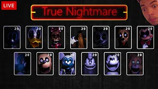 🔴LIVE - PLAYING Five Nights at Treasure Island 13/20 TRUE NIGHTMARE | PART 4 | HORROR GAMES