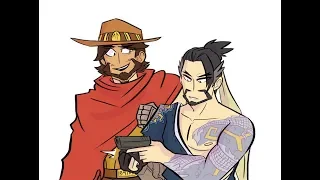 Don't Give Hanzo A Gun - [Overwatch Comic Dub]