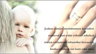 Cuulas - Erilaiset askeleet (Valona cd:llä) KEHITYSVAMMAINEN finnish song about different children