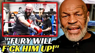 Mike Tyson Avoids Oleksandr Usyk to Fight Tyson Fury After Leaked Training