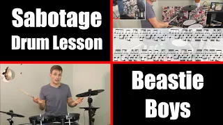 Sabotage Drum Lesson - Beastie Boys