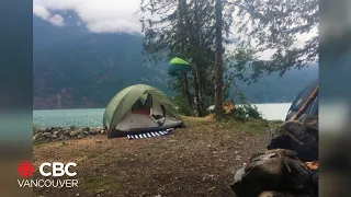 Harrison Lake campers say they were run off campsite by partying group who made veiled death threats