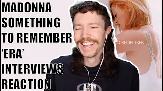 MADONNA - SOMETHING TO REMEMBER 'ERA' INTERVIEWS REACTION