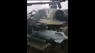 Збитый Ка-52 под Гостомелем