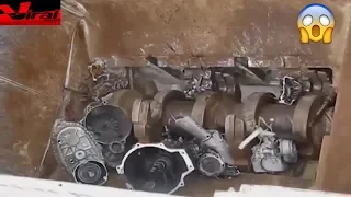 Super Power metal shredder machine