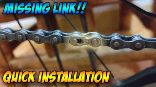 How to Install Missing Link Chain - SUPER EASY!