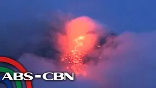 TV Patrol: Higit 70 lava collapse, pagbulwak ng lava, naitala sa Mayon