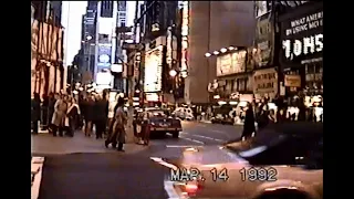 Lockdown Flashback - New York city in 1992