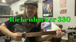 Rickenbacker 330 Demo/Review with Vox amp