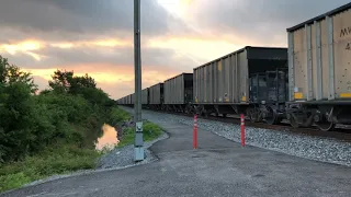 UP Rock Train, Richmond, TX, 5/23/19 (4K/60fps)