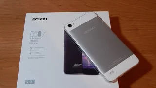 aoson g507 металлический смартфон за 45$