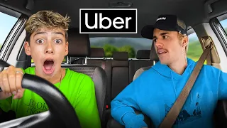 I Became a Celebrity UBER DRIVER!