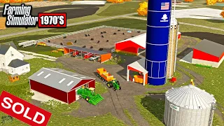 SELLING THE FAMILY FARM! (ALL BUILDINGS & LAND) | FARMING SIMULATOR 1970'S