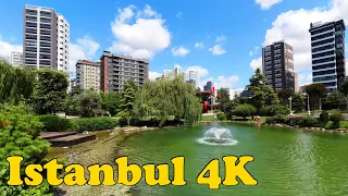 Istanbul Turkey Walking Tour [4K] Bostancı - Bagdat Avenue - Kadıkoy