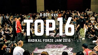 ILLVILLNS vs Dead Stock | Top16 | 4v4 B-Boy | RF Jam 2016 | RPProductions