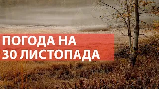 Погода у Києві на 30 листопада 2021