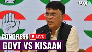 Congress LIVE I After Rahul's MSP Guarantee, This Is What Pawan Khera Said On Farmers' Protest...