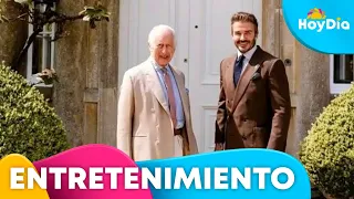 El rey Carlos le da un importante nombramiento a David Beckham | Hoy Día | Telemundo