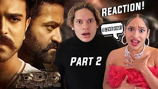 How is this so INTENSE!! RRR Reaction | Waleska & Efra react | Part 2