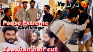 Pause Challenge Extreme 😤 | Happy Diwali | Mall Me Maze | Fokats | Abresh & Zeeshan