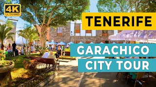 TENERIFE: Garachico - City Tour (4K Ultra HD 60fps)