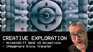 Creative Exploration - Ep 40 - Vid2Vid, AnimateLCM, AnimateDiff Gen 2 v3, IPAdapters, ControlNet