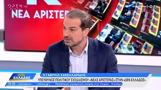 Ο Γαβριήλ Σακελλαρίδης για τη Νέα Αριστερά και τις εξελίξεις στον ΣΥΡΙΖΑ | OPEN TV