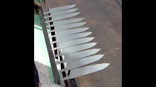 kitchen knife manufacturing prossess