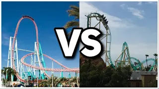 Xcelerator vs Hangtime | What's the Best Steel Coaster at Knott's Berry Farm?