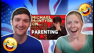 Americans React to Michael Mcintyre "People Without Children Have No IDEA What It's Like!"