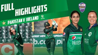 Full Highlights | Pakistan Women vs Ireland Women | 2nd ODI 2022 | PCB | MW2T