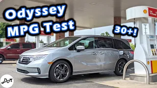 2021 Honda Odyssey – MPG Test | Real-world Highway Range