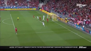 Zlatan Ibrahimovic 500 th goal on amazing flying kick Taekwondo golazo!