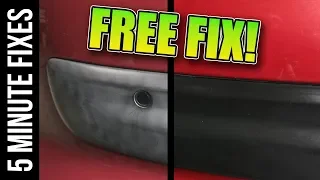 How To Restore Your Cars Bumpers Back To Black for FREE