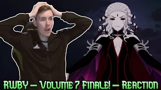 SHE'S FINALLY HERE!! - RWBY Volume 7 Finale! - Reaction