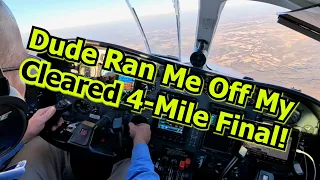 Final Approach Just Got Sketchy!!  Cessna 340 #pilot #flying #aviation