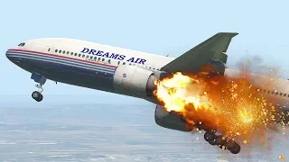 Crashing Immediately After Engines On Fire | Emergency Landing | X-Plane 11