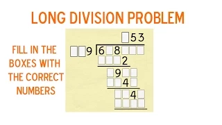 A Long Division Puzzler
