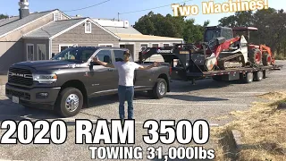 2020 RAM 3500 CUMMINS TOWING 31,000LBS VS TOW PIGLETS FORD